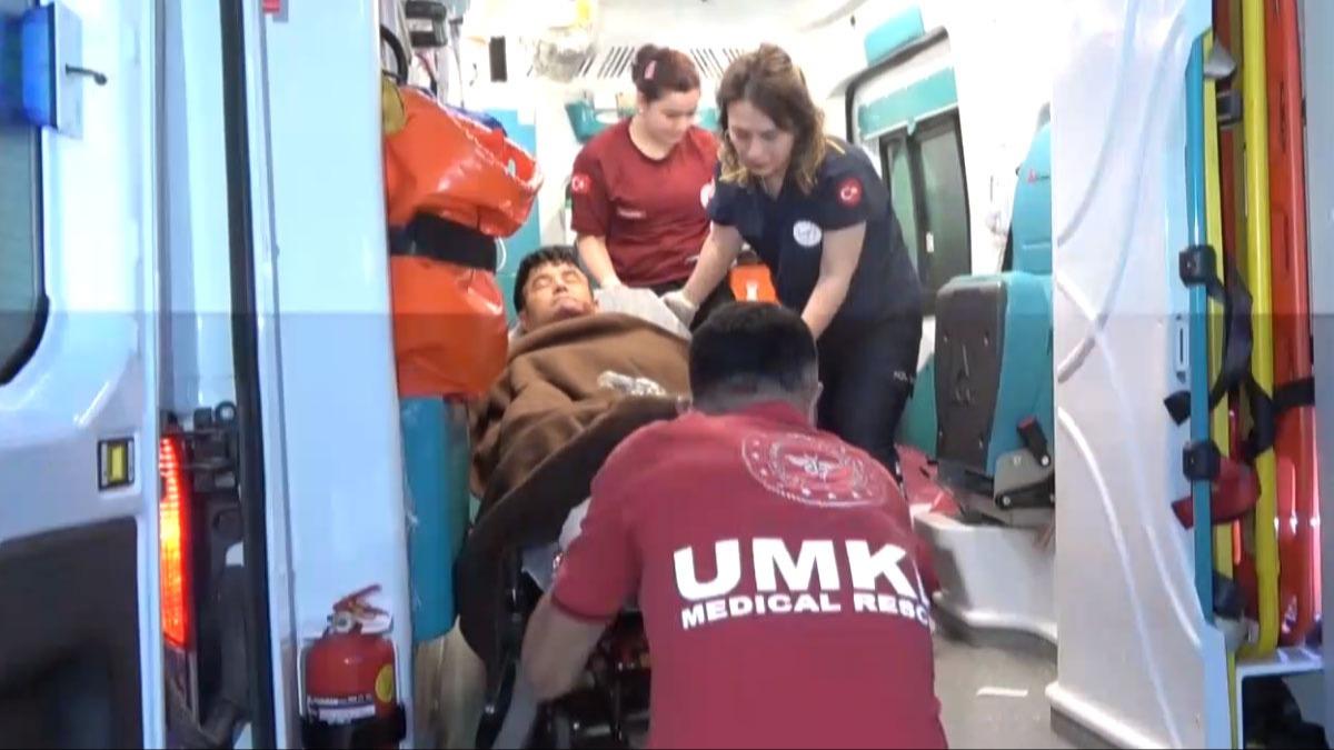 Aksaray'da bakla komusunu yaralad