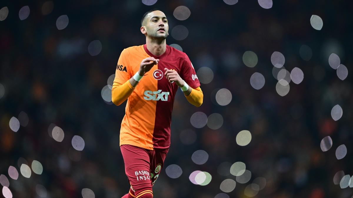 Galatasaray, Hakim Ziyech'i duyurdu! te maliyeti...