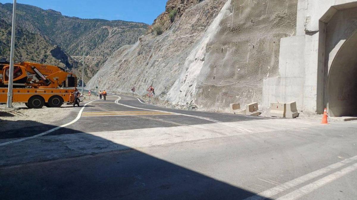 Artvin-Yusufeli kara yolu ulama kapatld