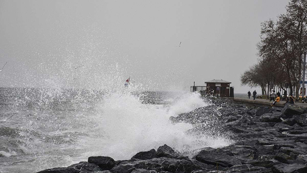 Meteoroloji Marmara ve Ege iin uyard