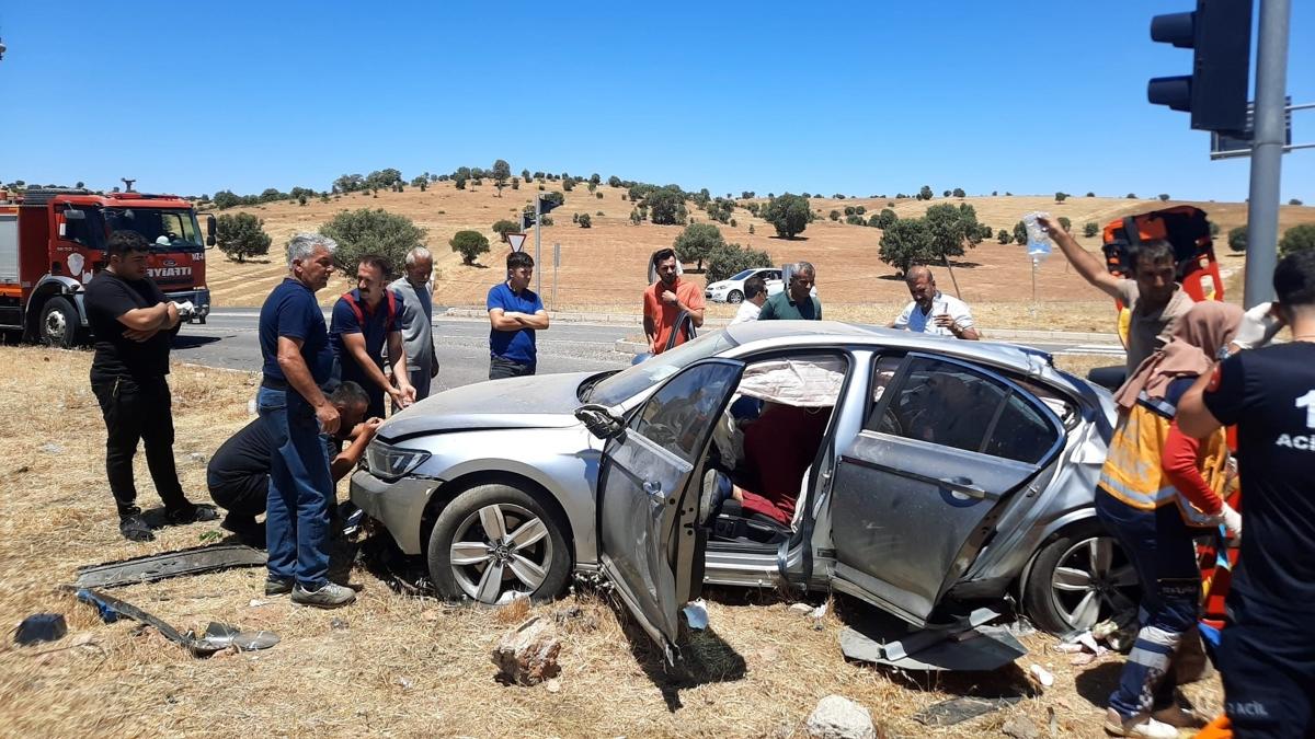 Mardin'deki kazada yaralanan 2 kiiden ac haber