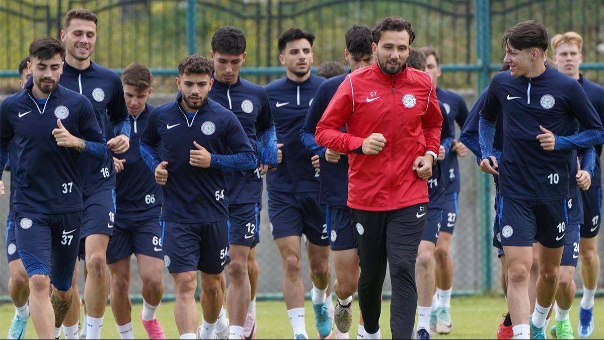 aykur Rizespor'da yeni sezon hazrlklar tam gaz devam ediyor