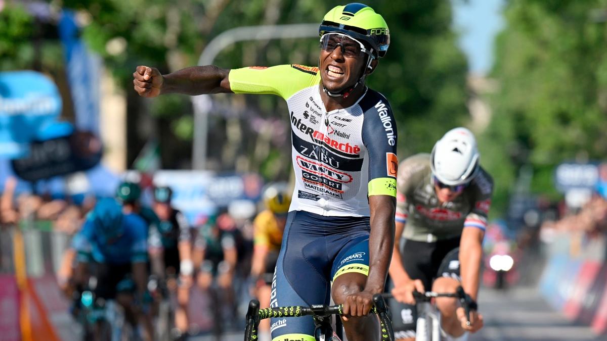 Fransa Bisiklet Turu'nun nc etabnda kazanan Biniam Girmay oldu