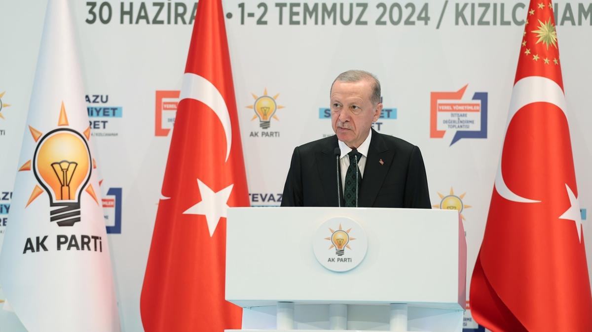 Kayseri'de provokasyon... Cumhurbakan Erdoan: Sebeplerinden biri muhalefetin zehirli sylemleridir