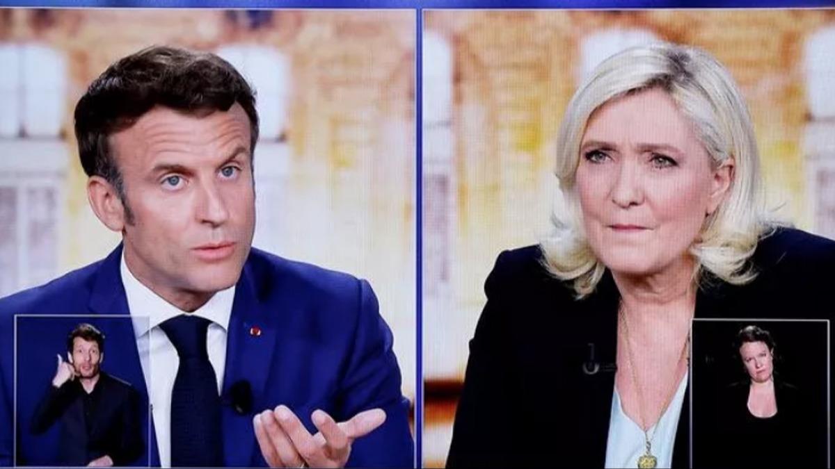 Fransa'da erken seim gerilimi! Le Pen, Macron'u sulad