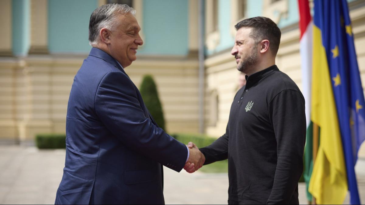 'Kresel ibirlii' vurgusunda bulunan Orban, Ukrayna ekonomisinin modernizasyonuna katlmak istiyor
