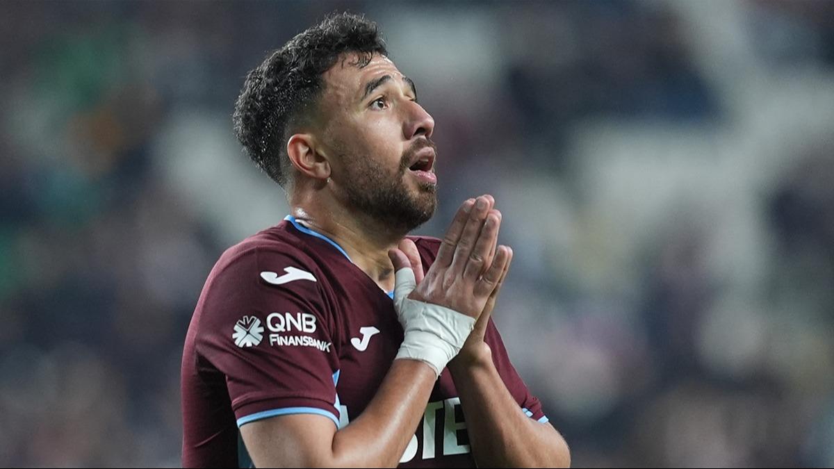 Trabzonspor'da Trezeguet krizi! zinsiz milli takm kampna katld