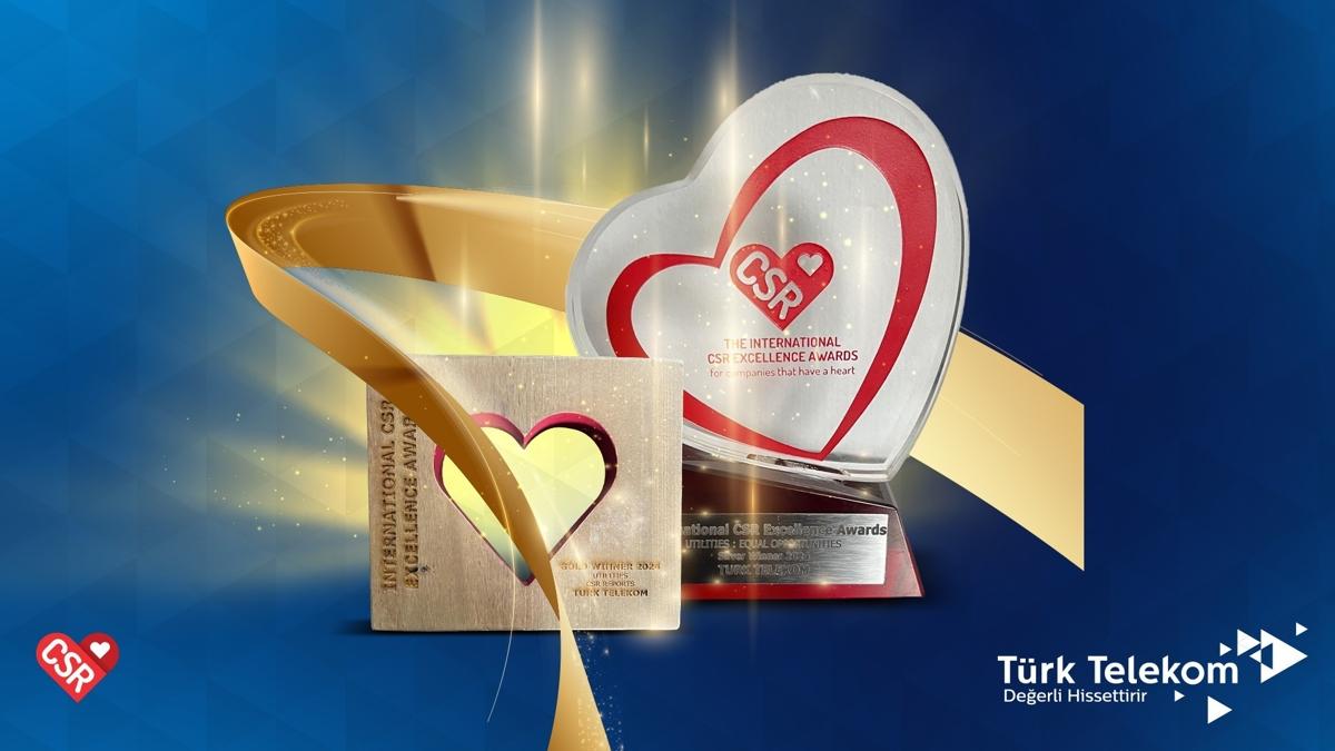 Trk Telekom SR Excellence Awards'tan iki dlle dnd