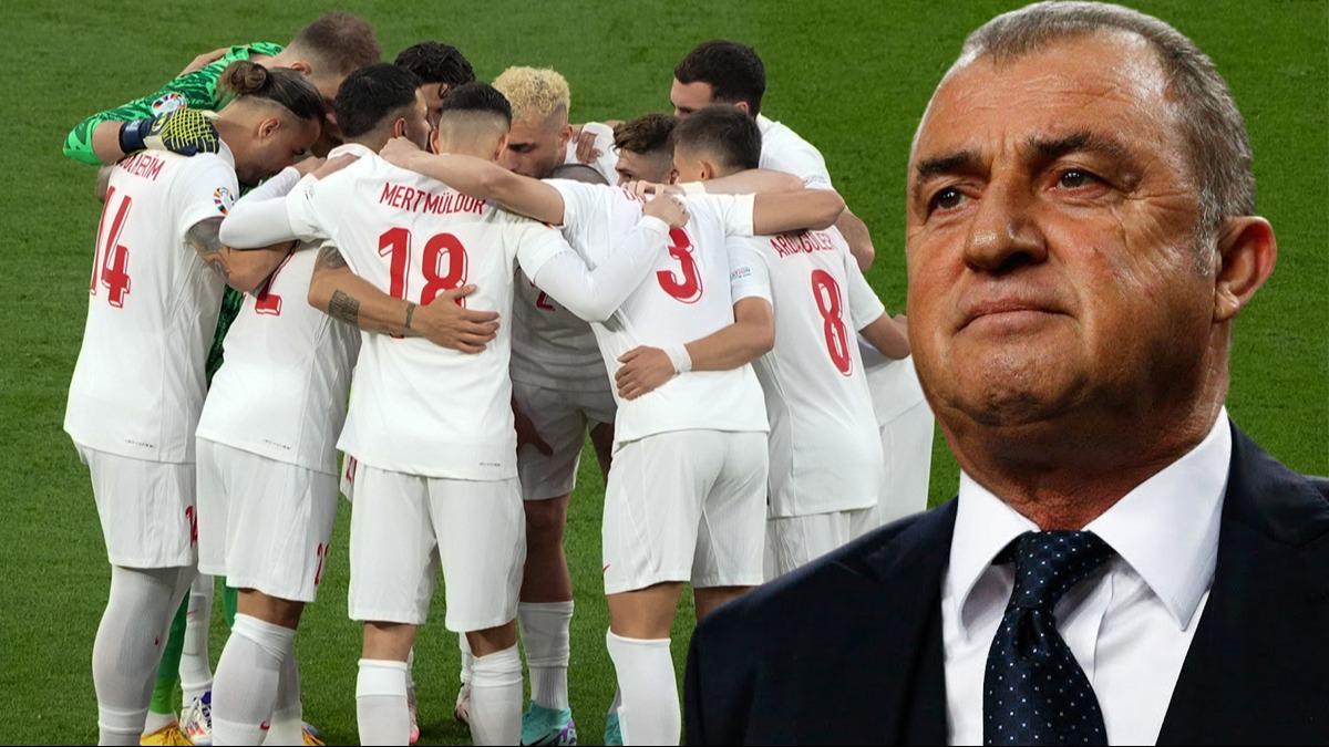 Fatih Terim Milli Takm tebrik etti! ''Bu takmn alnndan pyorum''