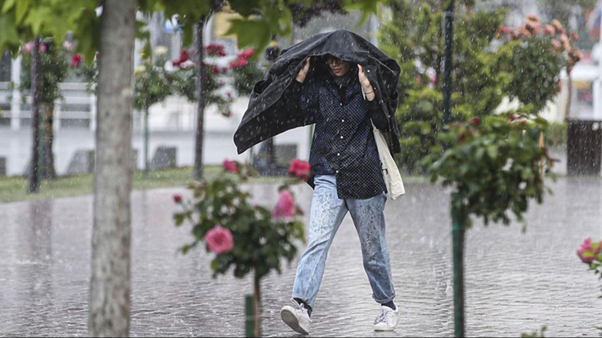 Meteoroloji 5 il iin ''sar'' kod uyars verdi: Kuvvetli ya geliyor