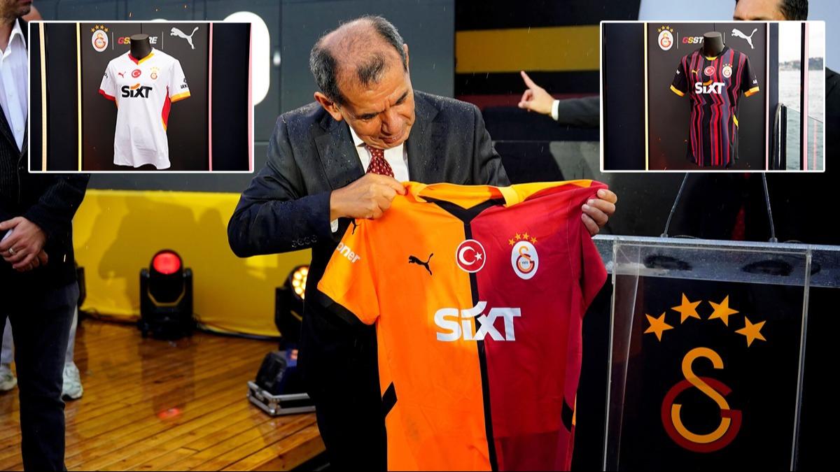 Galatasaray yeni sezon formalarn tantt! ''Trkiye'de bir rekor olacak''