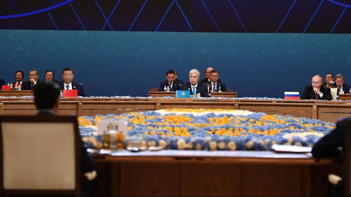 Kazakistan Cumhurbakan Tokayev, 'nn  Avrasya'da barn garantr olabileceini syledi
