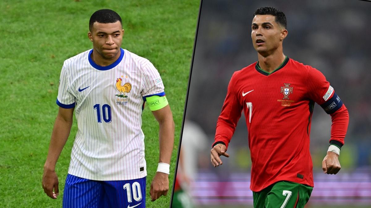 Portekiz ve Fransa yar final iin sahaya kyor