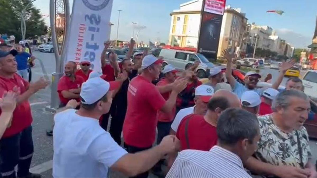 CHP'li belediyeden ii kymnda geri adm! 86 kii grevine iade edildi  