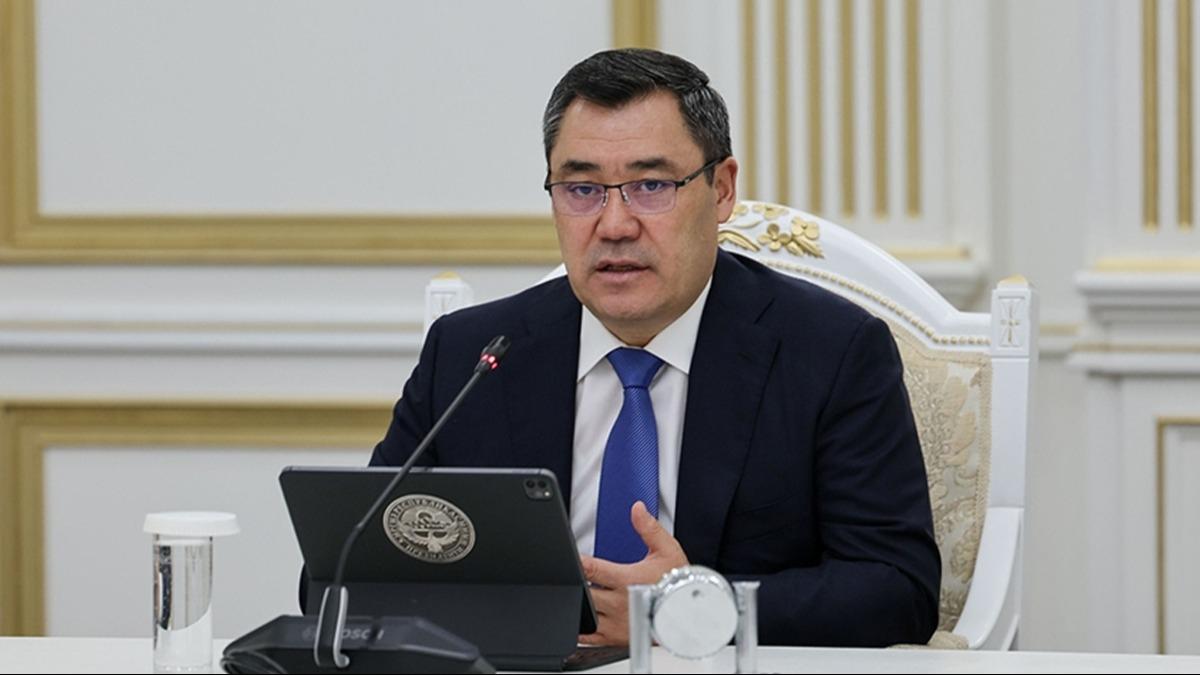 Krgz lider Caparov: in-Krgzistan-zbekistan demir yolu inaat projesini hayata geiriyoruz