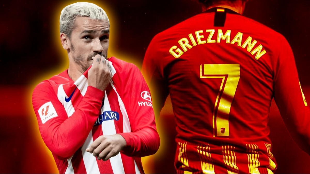 Ve Antoine Griezmann transferi resmen bitti! 2+1 yllk anlama tamam: Havaliman dolup taacak...