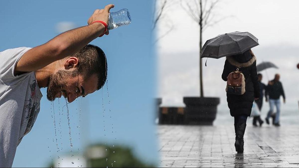 Meteoroloji'den hem kuvvetli ya hem de yksek scaklk uyars 