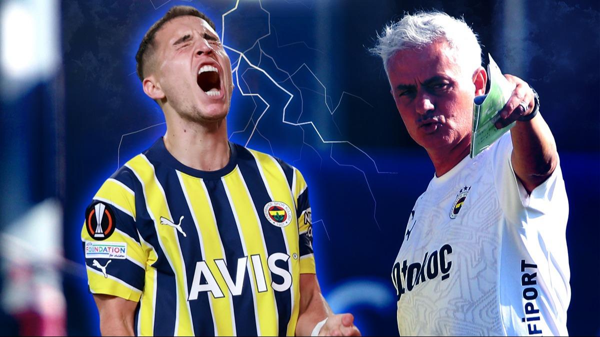 Ve bitti bu i! Jose Mourinho'dan Emre Mor iin srpriz karar: Kimse bunu beklemiyordu...