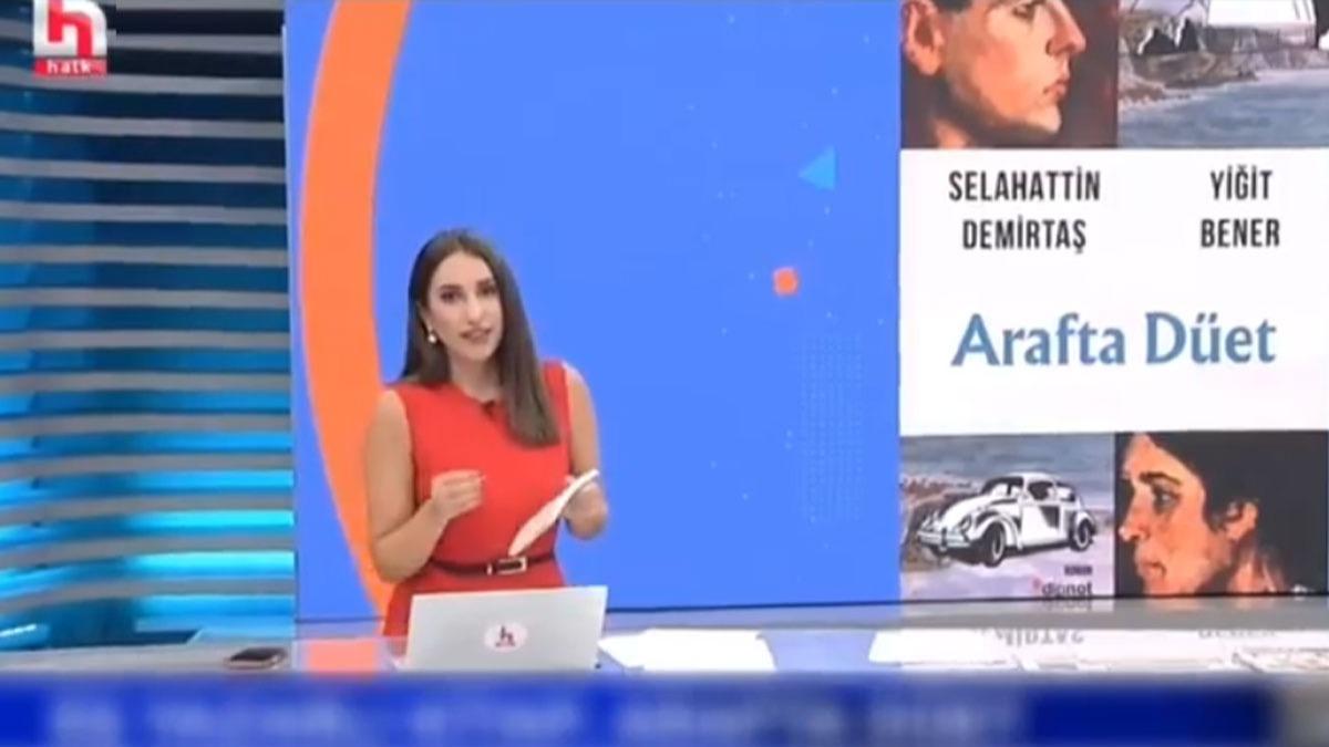 Canl yaynda skandal Demirta gzellemesi: Roj Tv eittir Halk TV