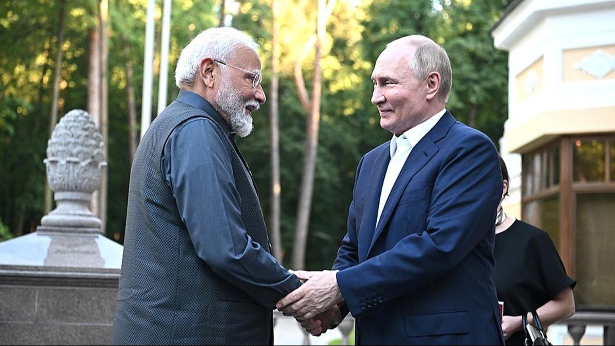 Modi'ye gre Rusya 'her koulda yardma koan bir dost'