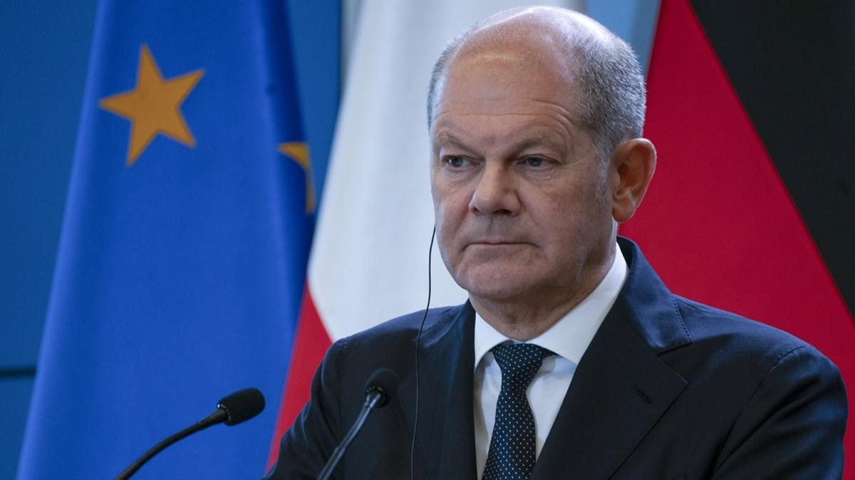 Scholz: htiya sresince Ukrayna'nn yannda olacaz 