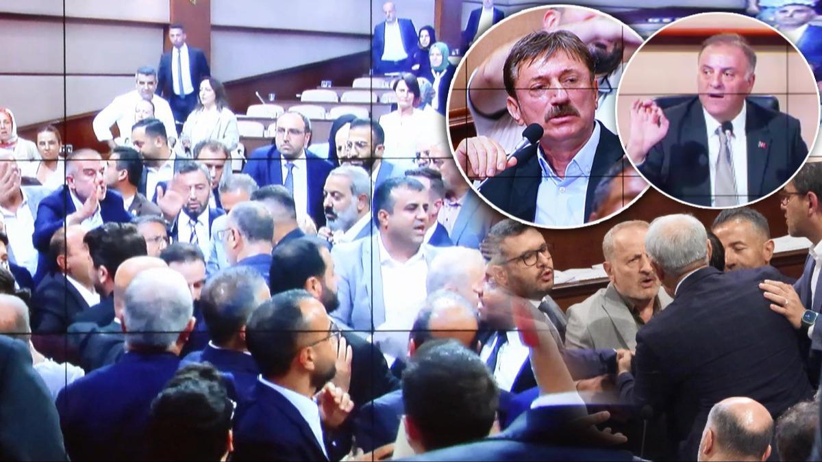 BB Meclisi'nde gerginlik! CHP'li bakan vekili tehditler savurdu