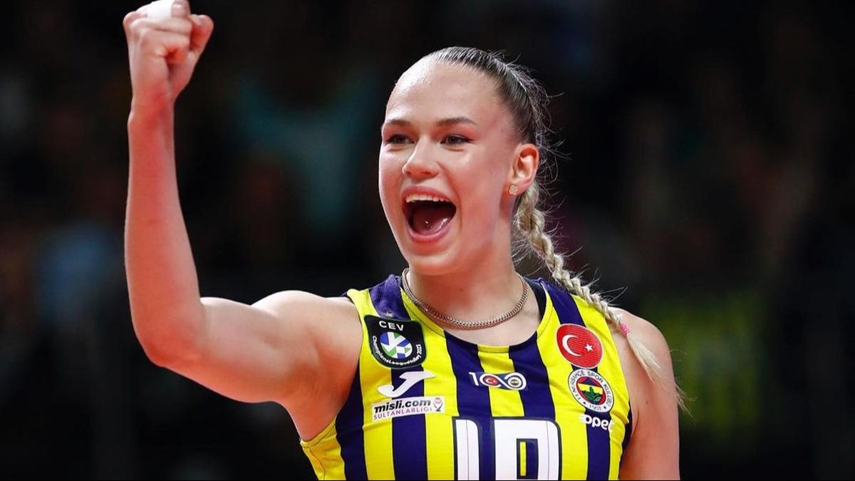 Fenerbahçe'de Arina Fedorovtseva gelişmesi