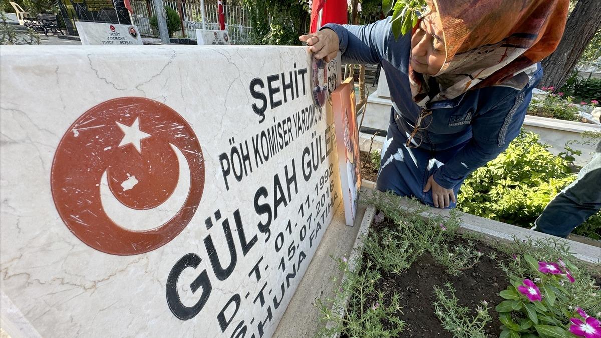 15 Temmuz ehidi Komiser Yardmcs Glah Gler'in ailesi kzna komu geldi