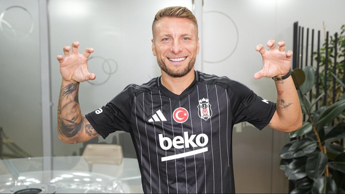 Tarihe geecek imza! Beikta'n yeni yldz Ciro Immobile