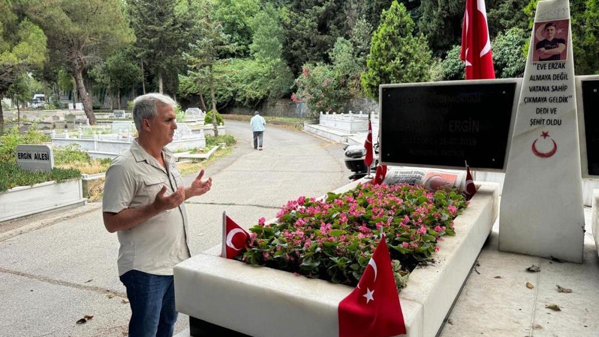 15 Temmuz ehidinin babas BB'nin cevabyla ykld! steini kaymakamlk gerekletirdi