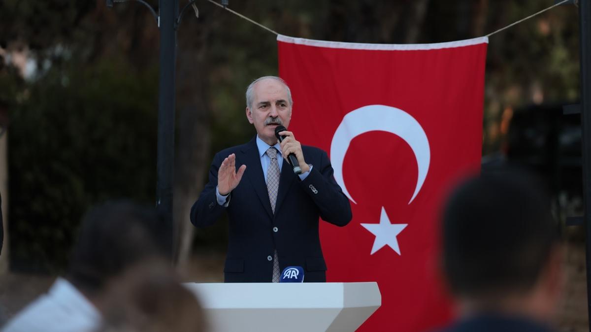 TBMM Bakan Numan Kurtulmu: Milletimiz demokrasiye sahip kt 