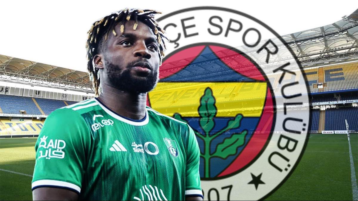 Fenerbahe mutlu sona ulat! Kanarya'nn yeni yldz Allan Saint-Maximin