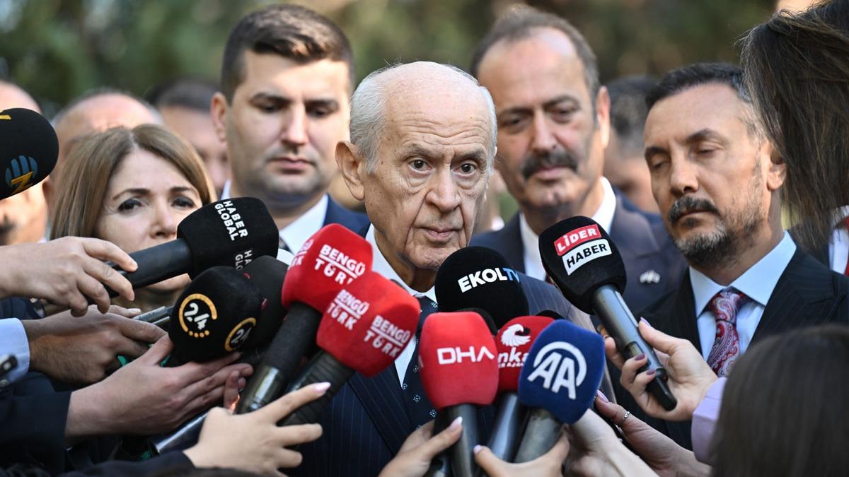 MHP Lideri Baheli'den 15 Temmuz mesaj: Korku nbetleri geiren odaklar yeni araylar iinde