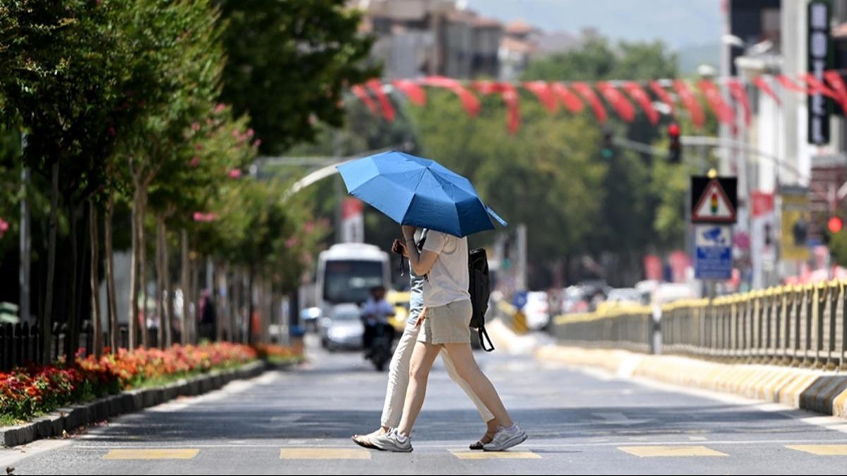 Yurt genelinde hava durumu: Meteoroloji'den saanak ya ve ar scak uyars!