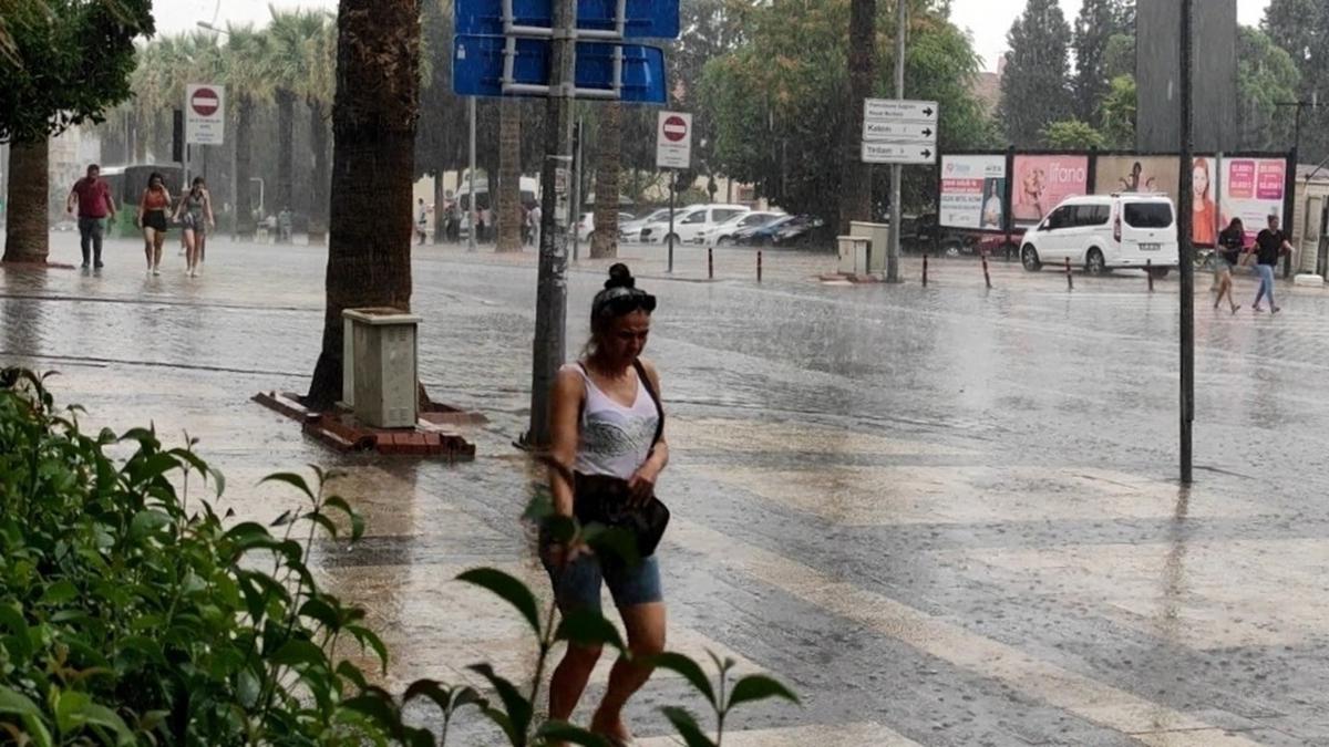 Denizli'de saanak ya ve kuvvetli rzgar uyars 