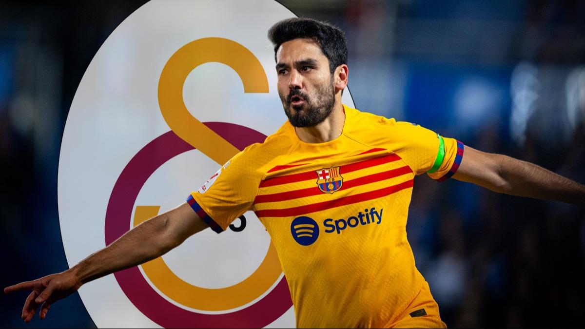 Galatasaray' sevindiren haber spanya'dan geldi! lkay Gndoan'n transferine izin kt