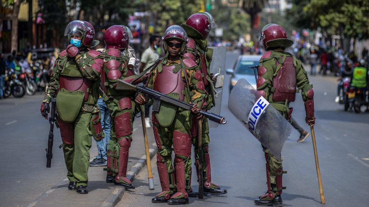 Haiti'de olaylarn durulmas iin Kenya'dan 200 polis gnderildi