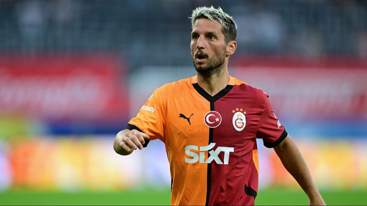 Galatasaray'n 37'lik delikanls! Dries Mertens hazrlk malarnda gz doldurdu