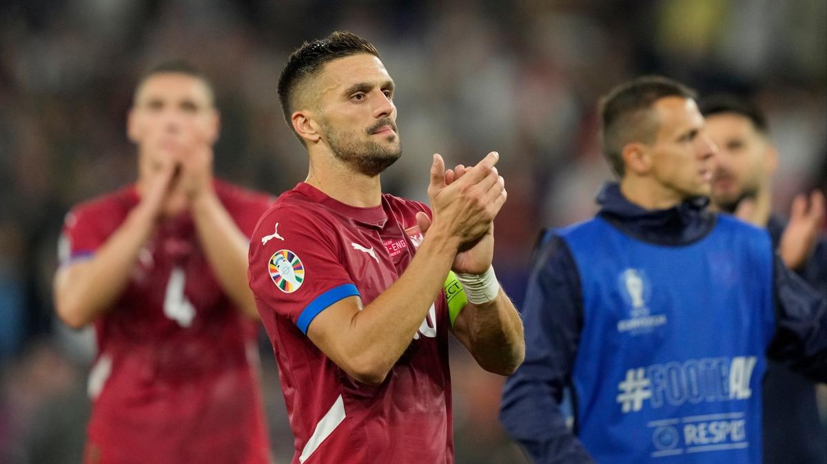 Dusan Tadic'ten Srbistan Milli Takm'na veda!