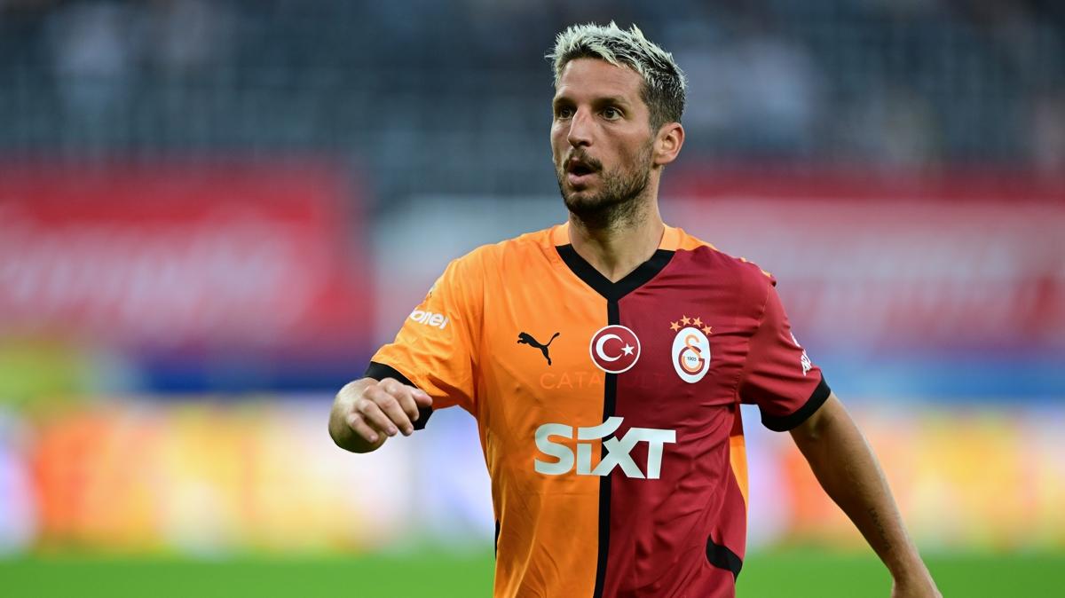 Galatasaray'n 37'lik delikanls Dries Mertens