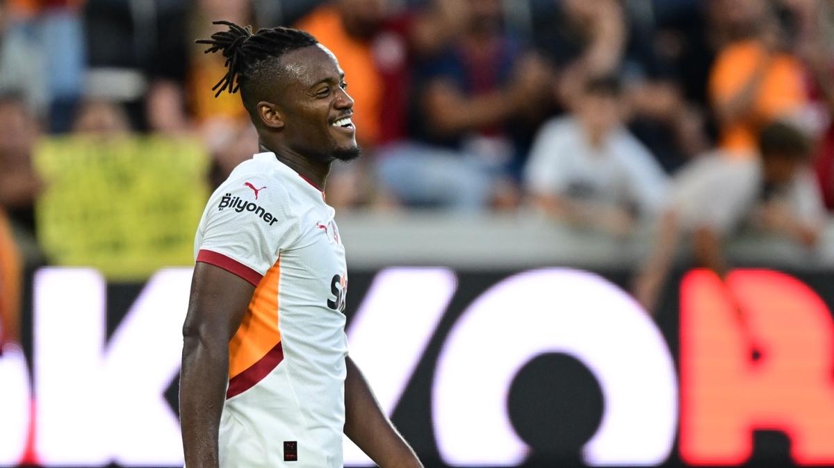 Michy Batshuayi Galatasaray'da siftahn yapt