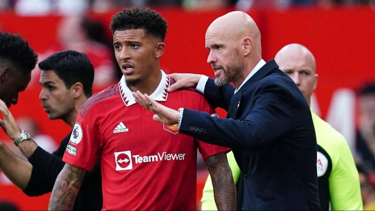 Erik ten Hag, Jadon Sancho iin konutu