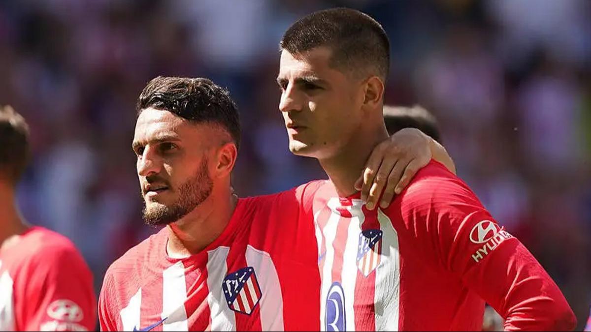 Koke, Alvaro Morata'y eletirdi: Kafas burada deildi