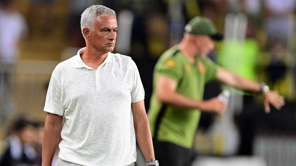 Jose Mourinho'dan son 30 dakika uyars