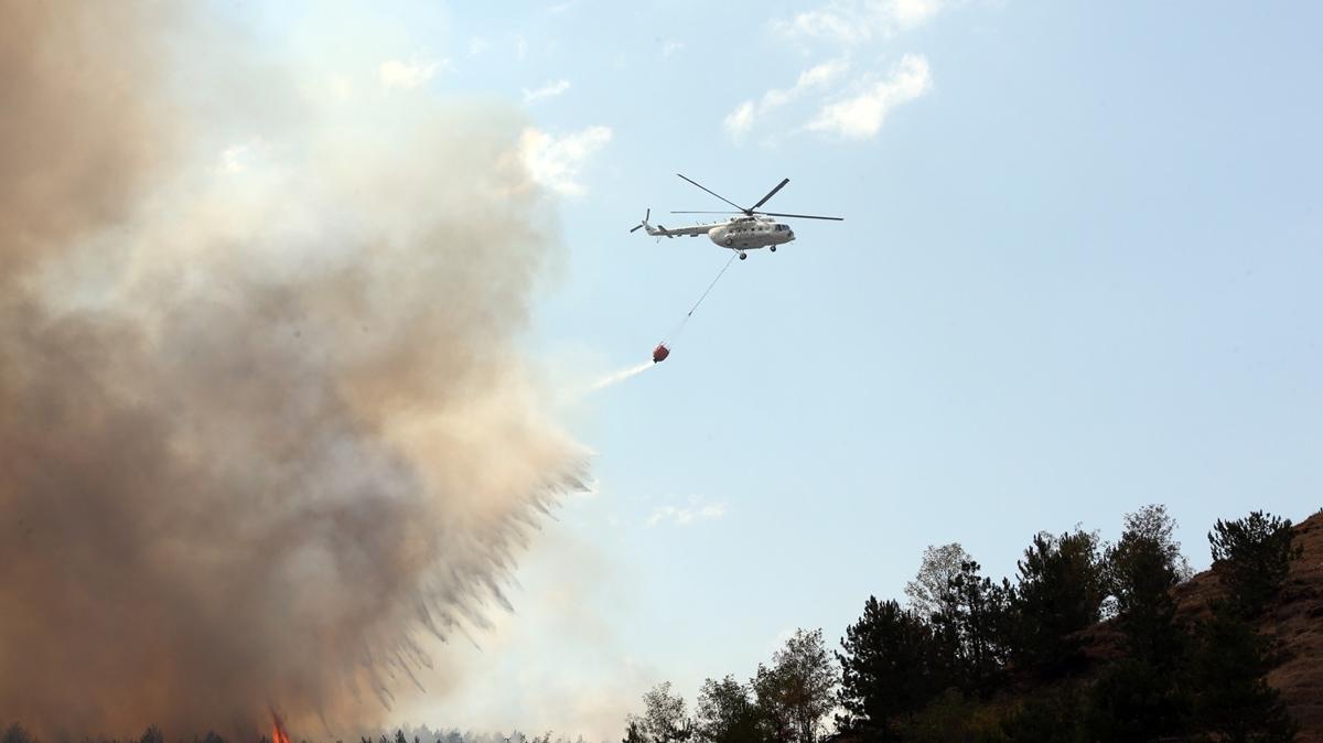 Kastamonu'da orman yangn