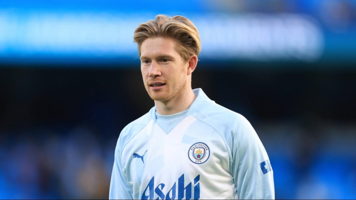 Kevin De Bruyne'nin ayrlk iddialar iin cevap geldi!