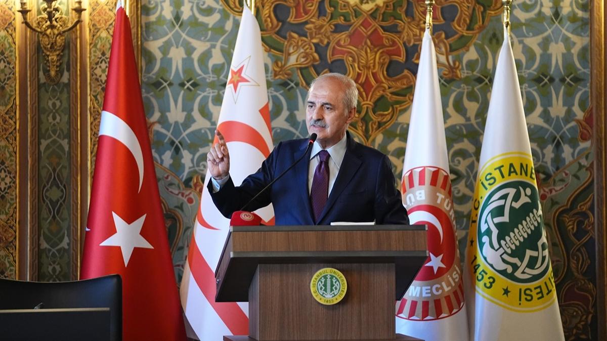 TBMM Bakan Kurtulmu'tan KKTC mesaj: Trkiye diplomatik mcadelesini srdrecek