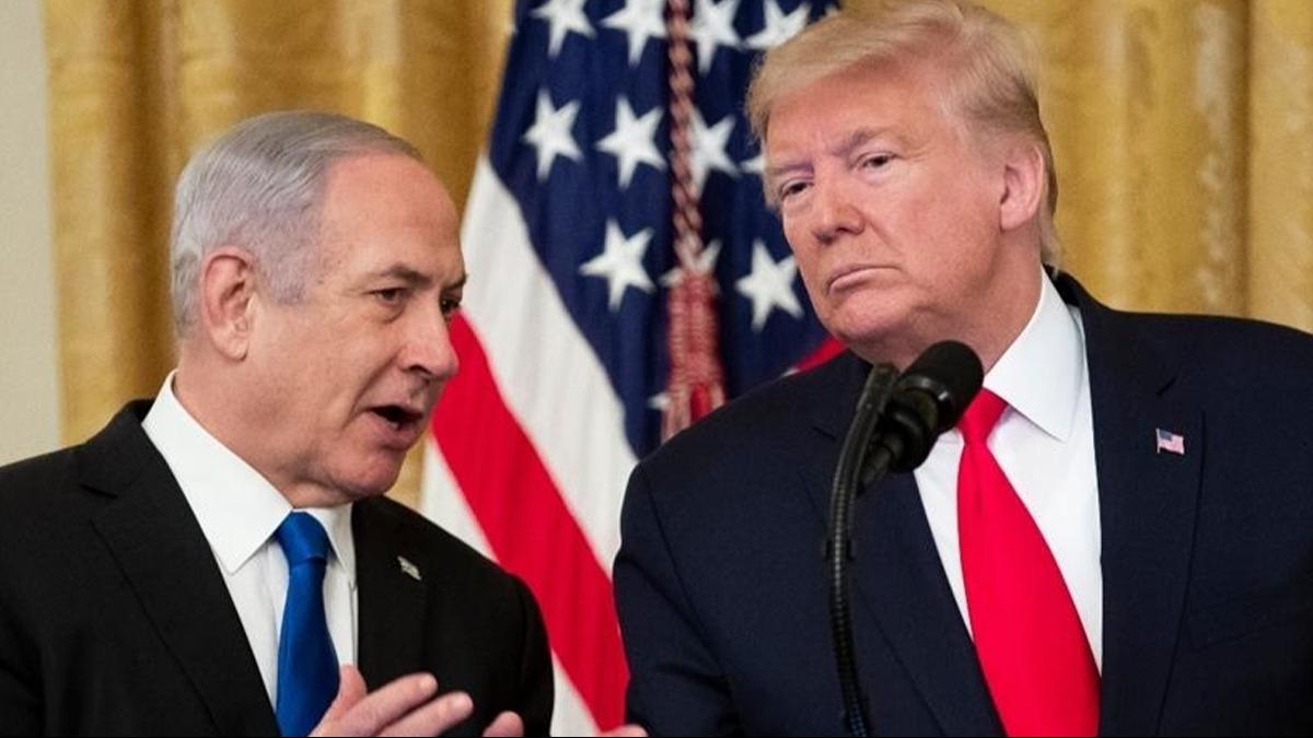 Trump, Netanyahu'yla greceini aklad