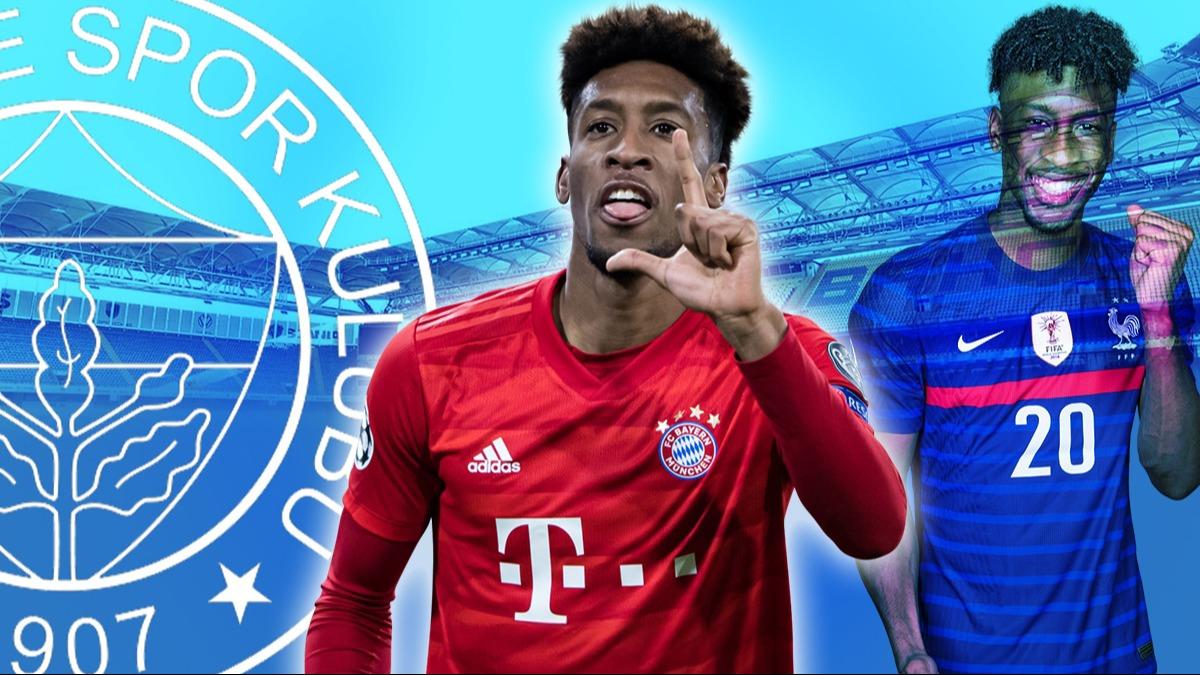 Ve Kingsley Coman Fenerbahe'ye hayrl olsun! Transfer resmen bitti...