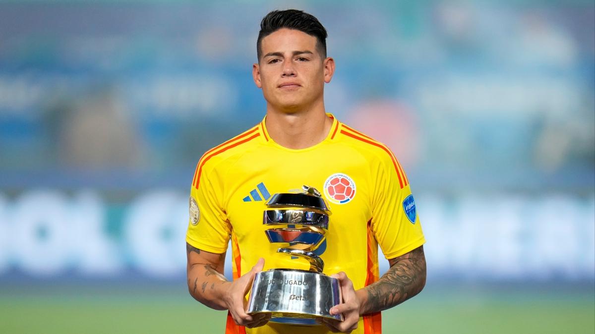 James Rodriguez kendisine kulp aryor!